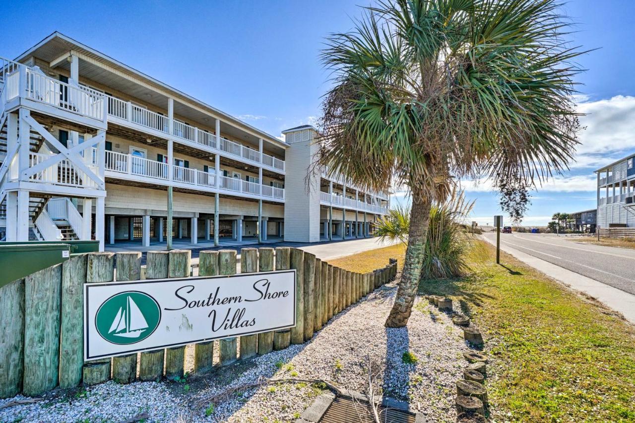 Oak Island Beachfront Condo With Community Pool Buitenkant foto