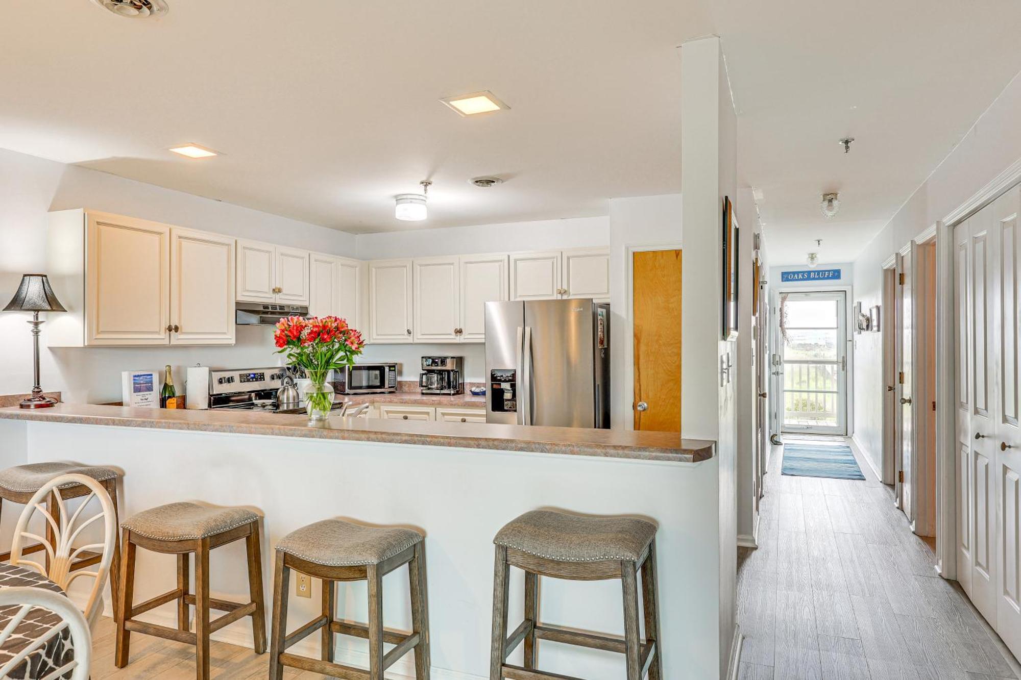 Oak Island Beachfront Condo With Community Pool Buitenkant foto